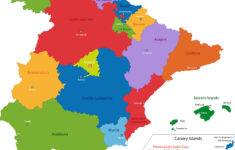 Spain Map Blank Political Spain Map With Cities Span 4 historia De