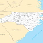 State And County Maps Of North Carolina With Printable Map Of North