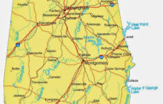 state of alabama road map State Of Alabama Road Map