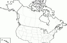 States Of The USA And Provinces Of Canada Printable