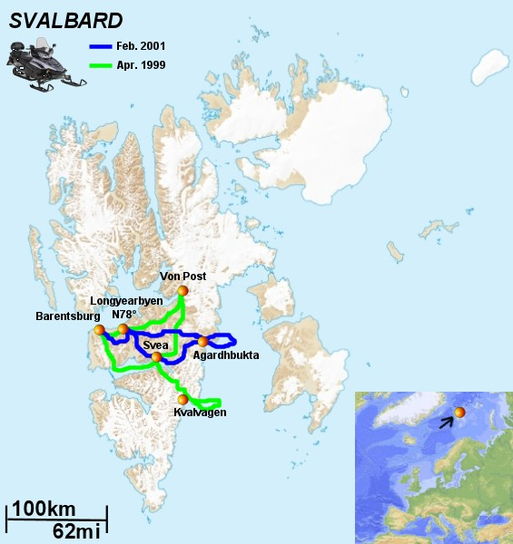 Svalbard Travel Information And Travelogue From Two Winter Svalbard Trips 