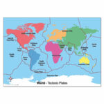 Tectonic Plates World Map Wildgoose Education Tectonic Plates Map