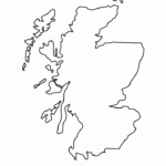 Template Scotland Tattoo Scottish Tattoos Scotland Map
