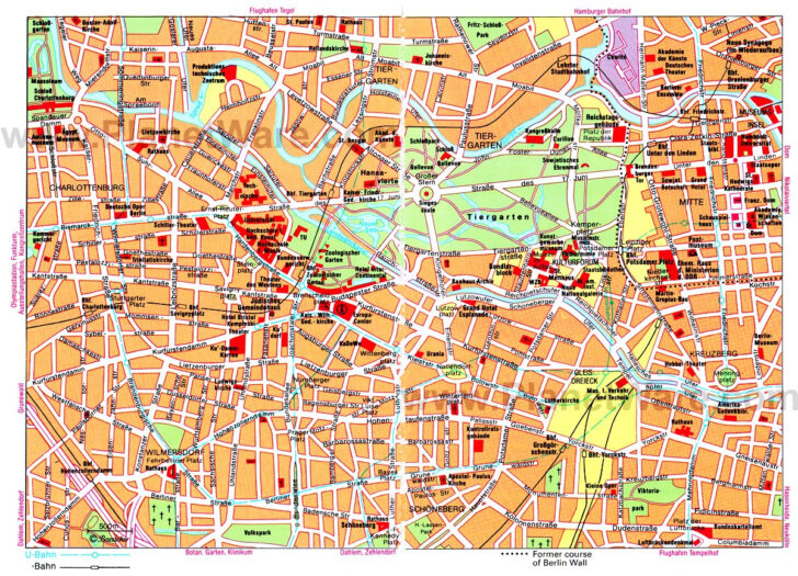 Printable Map Of Manhattan Pdf Map Of Berlin Germany