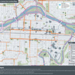The City Of Calgary Cycling And Walking Route Maps For Printable Map