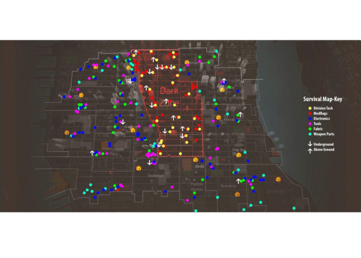 Downloadable Survival Map For The Division