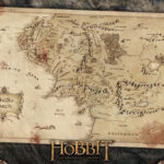 The Hobbit Map Movie Poster 24x36 Inch Walmart Walmart
