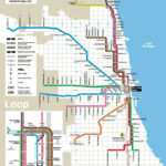 The Loop Chicago Map Train Map System Map