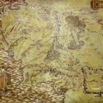 The Lord Of The Rings Maps Middle Earth Wallpaper 1680x1050 209445