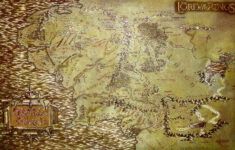 The Lord Of The Rings Maps Middle earth Wallpaper 1680x1050 209445