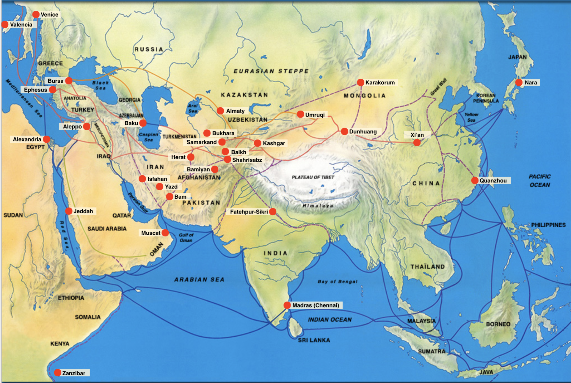 The Silk Road Grade 4 LibGuides At Dalian American International School