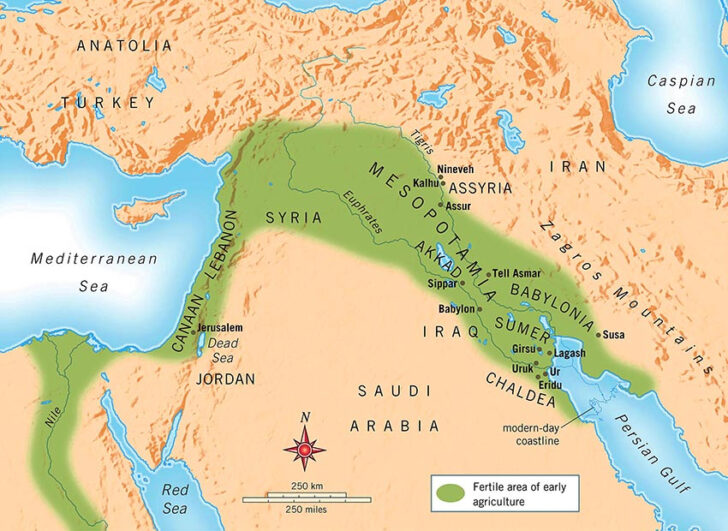Map Of Mesopotamia