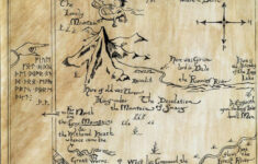 Thror 39 s Map By Ikammya On DeviantArt Map Vintage World Maps The Hobbit