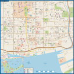 Toronto Downtown Map Digital Vector Creative Force