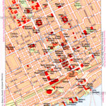 Toronto Downtown Map Toronto Canada Mappery