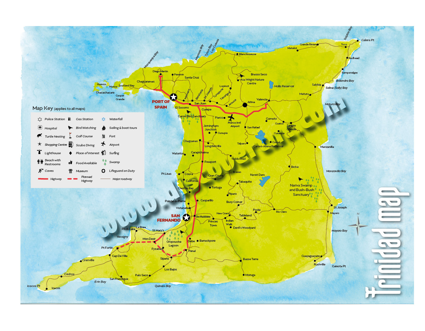 Trinidad Maps Discover Trinidad Tobago