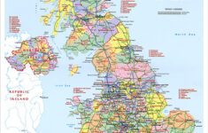 united kingdom global mapping political a3 wall map stanfords United Kingdom Global Mapping Political A3 Wall Map Stanfords