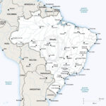 Vector Map Of Brazil Political One Stop Map