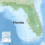 Vector Map Of Florida Political One Stop Map For Printable Map Of