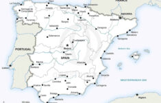 Vector Map Of Spain Political One Stop Map