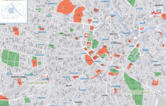 Vienna Map Detailed Map With Street Names Neighbourhood Districts
