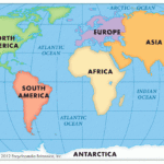 Viewing Gallery For World Map Continents For Kids Continents And