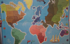 Vintage RISK Game Board By Parker Bros Circa 1959