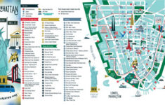Walking Map Of Manhattan