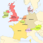 Western Europe Countries By Freeworldmaps