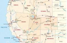 Western United States Map Printable Printable Maps
