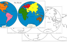 World Hemispheres Maps Masters World Map Printable World Map