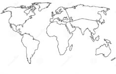 World Map Tattoo Pesquisa Google World Map Outline World Map