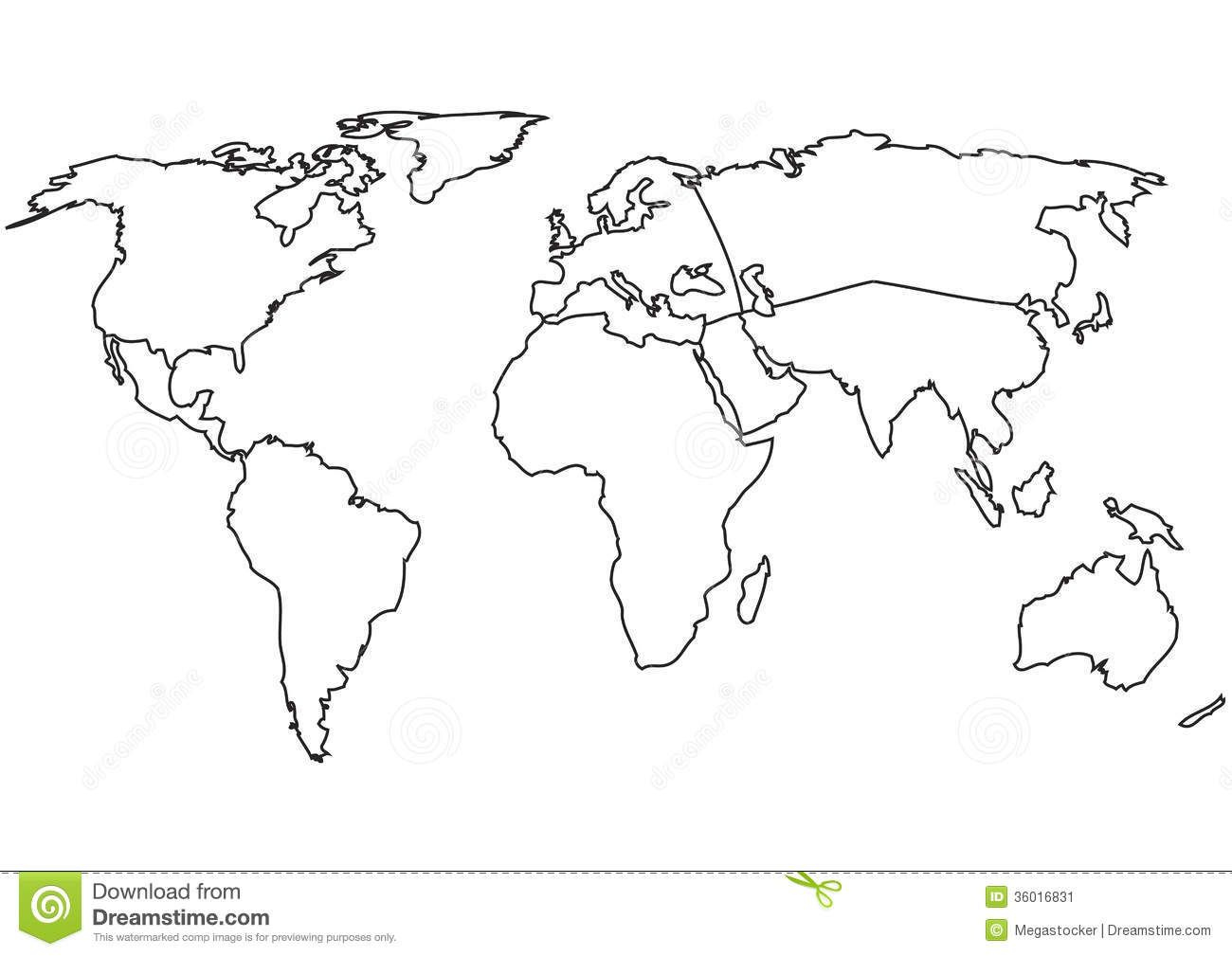 World Map Tattoo Pesquisa Google World Map Outline World Map 