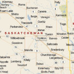 Yorkton Saskatchewan Area Map More