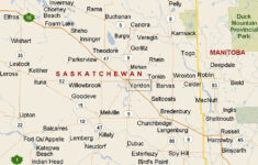 Yorkton Saskatchewan Area Map More