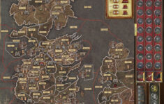 10 Player Map With Bolton A Game Of Thrones The Board Game Second