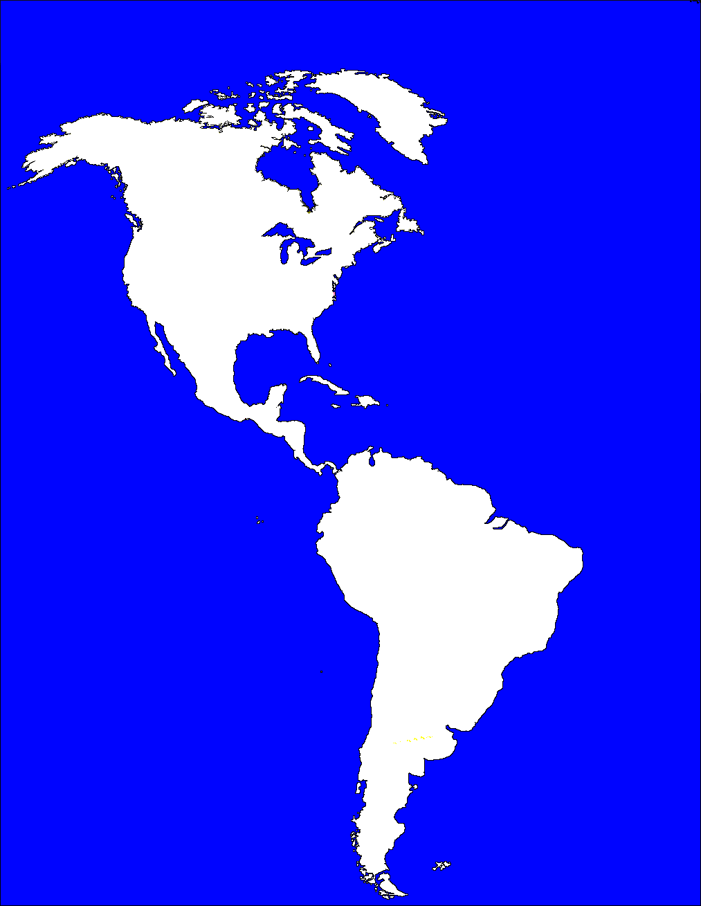 25 Blank North And South America Map Online Map Around The World