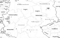 28 Blank Map Of Germany Maps Database Source