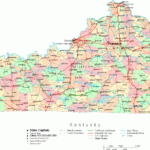 33 Printable Map Of Kentucky Maps Database Source