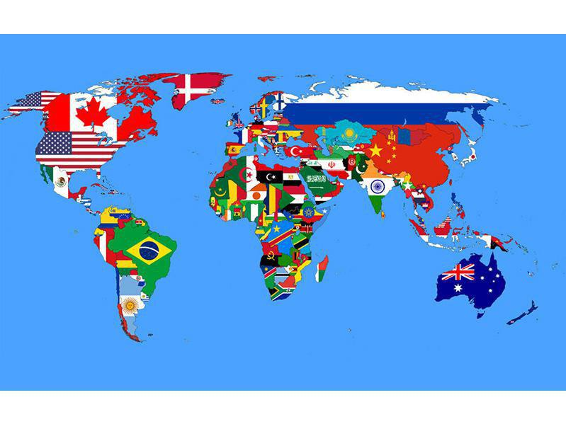 45 Amazing World Maps Far Wide Flags Of The World World Map 