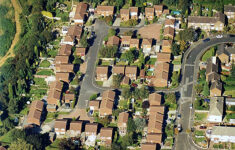 Aerial Photograph Of My House