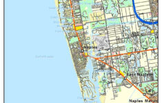 Aerial Photography Map Of Naples FL Florida