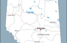 Alberta Free Map Free Maps Social Studies Elementary Map