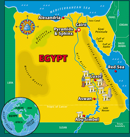 Ancient Egypt Maps For Kids And Students Ancient Egypt Facts Egypte 