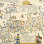 Ancient Map Japan A4 Size 21x29 7cm Decor Canvas Art Print Poster