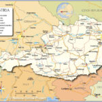 Austria Map Cities Map Of Austria With Cities And Towns Western