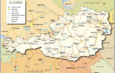 Austria Map Cities Map Of Austria With Cities And Towns Western