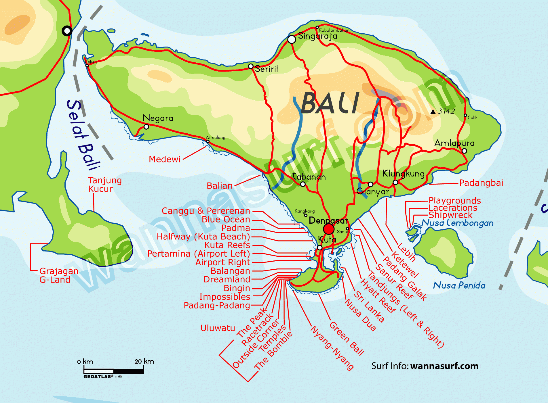 Bali Tourist Map Hd Tourism Company And Tourism Information Center