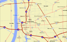 Baton Rouge Map TravelsFinders Com
