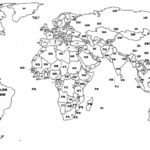 Black And White Printable World Map With Countries Labeled Printable Maps